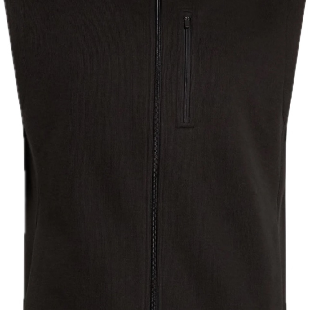 Chaps Men's Dark Vest with Zip Pocket